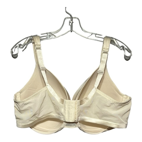 Cacique 46D Full Coverage Lightly Padded Sateen Full Coverage Bra - Picture 2 of 5